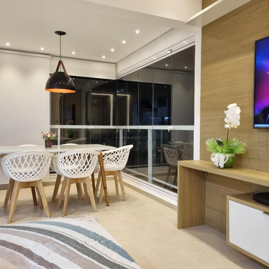Apartamento Sol Dourado Vista Mar Guaruja Enseada Exterior foto