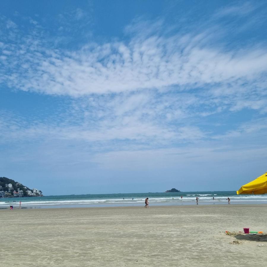 Apartamento Sol Dourado Vista Mar Guaruja Enseada Exterior foto
